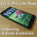 LG G Pro Lite Dual Unboxing