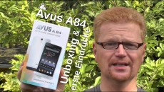 Avus A85 Unboxing und erste Eindrücke