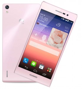 Huawei Ascend P7 pink